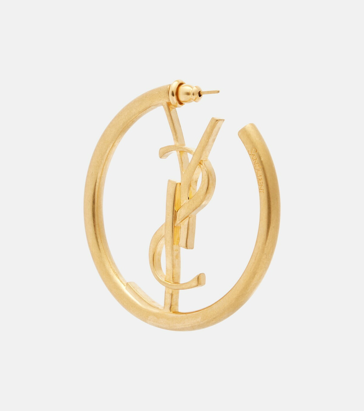 Saint Laurent Cassandre hoop earrings