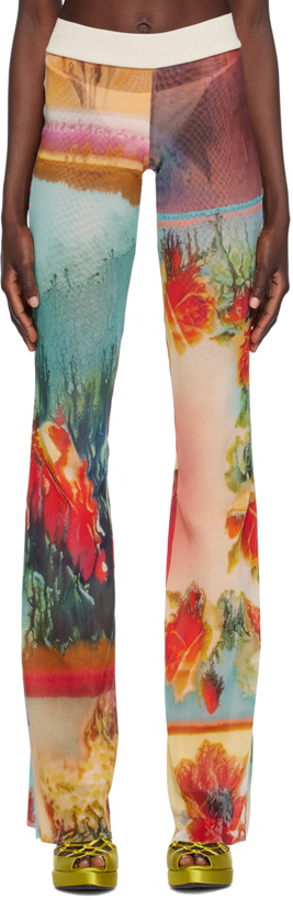 Photo: Jean Paul Gaultier Multicolor 'The Scarf' Lounge Pants