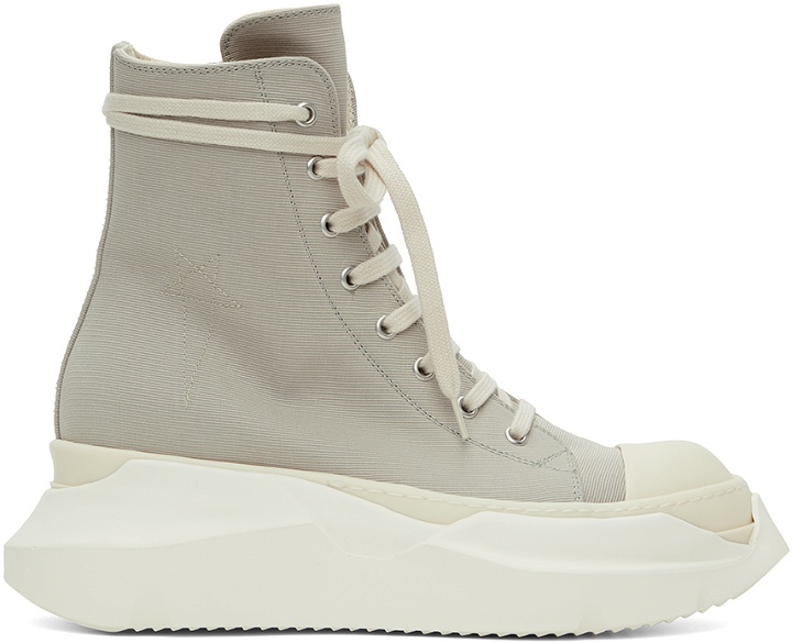 Photo: Rick Owens DRKSHDW Off-White Abstract Sneakers