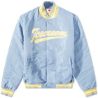 ICECREAM Men's Baseball Jacket in Light Blue