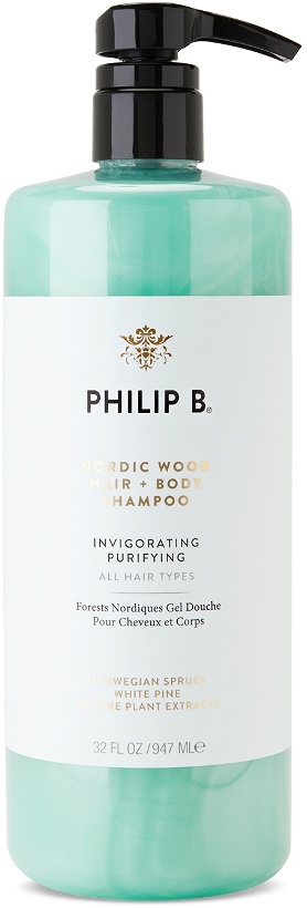 Photo: Philip B Nordic Wood Hair + Body Shampoo, 32 oz