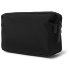 Horizn Studios - Koenji Leather-Trimmed Nylon Wash Bag - Black