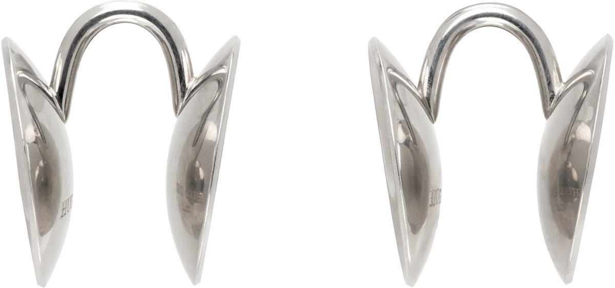 【関税込み】HUGO KREIT シルバー Toupie リング HUGO KREIT Silver Toupie Piercing Earrings Hugo Kreit