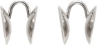 HUGO KREIT Silver Eclipse Ear Cuffs