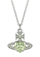 Vivienne Westwood Ariella Crystal-embellished orb Necklace - Green - One Size