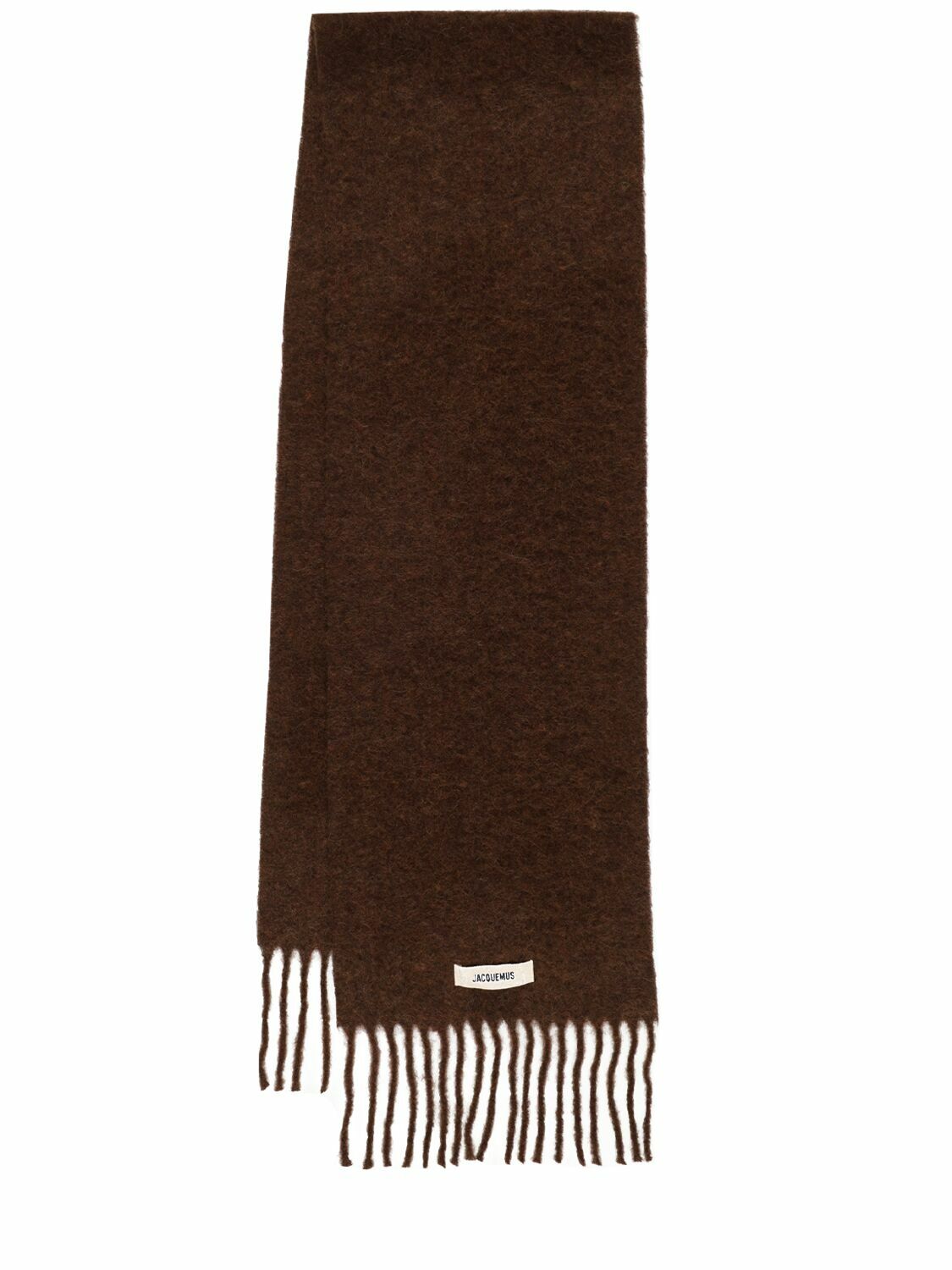 JACQUEMUS L'echarpe Carro Mohair Blend Scarf Jacquemus