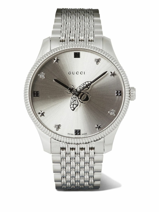 Photo: GUCCI - G-Timeless 36mm Stainless Steel Watch