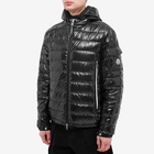 Moncler Men's Galion Hooded Down Jacket in Black