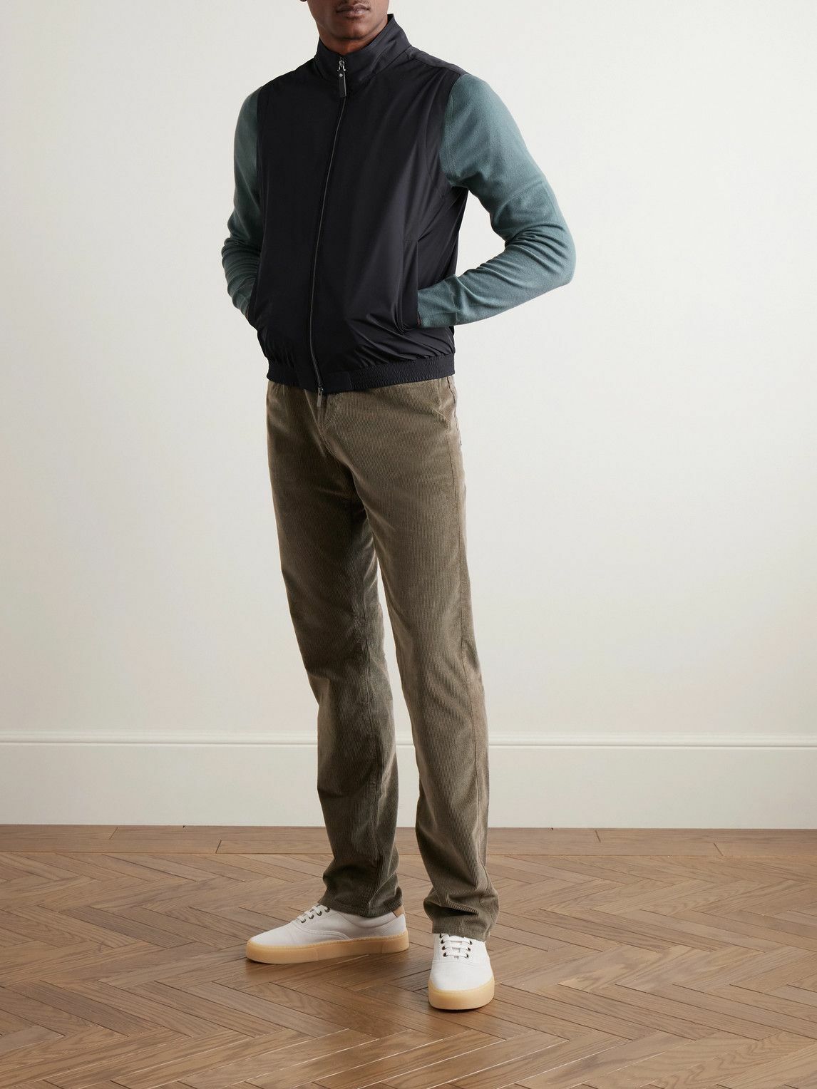 Canali - Shell Gilet - Blue