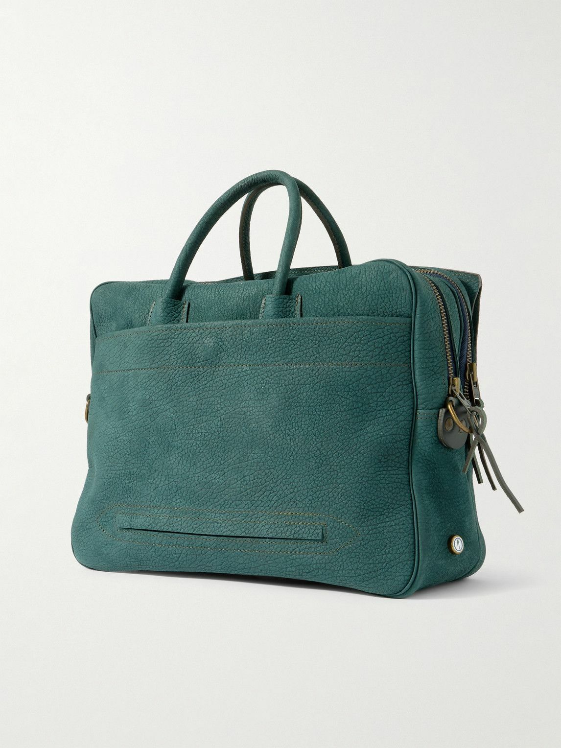 Bleu de Chauffe - Zeppo Full-Grain Nubuck Briefcase
