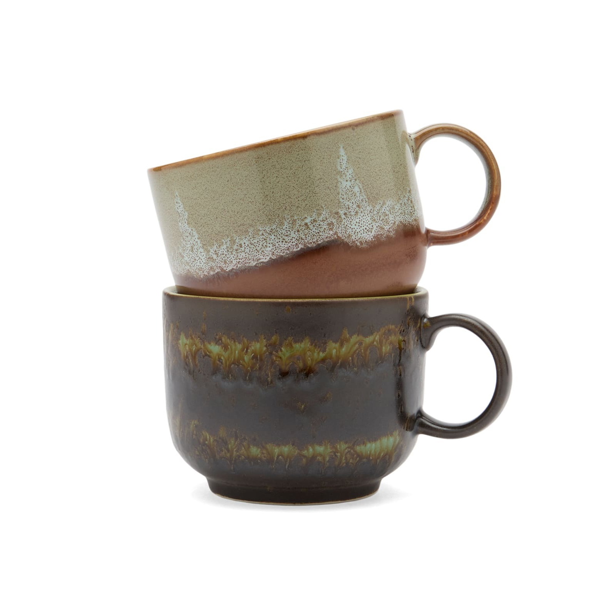 HKliving Tea Cups - Set of 2 in Odyssey 