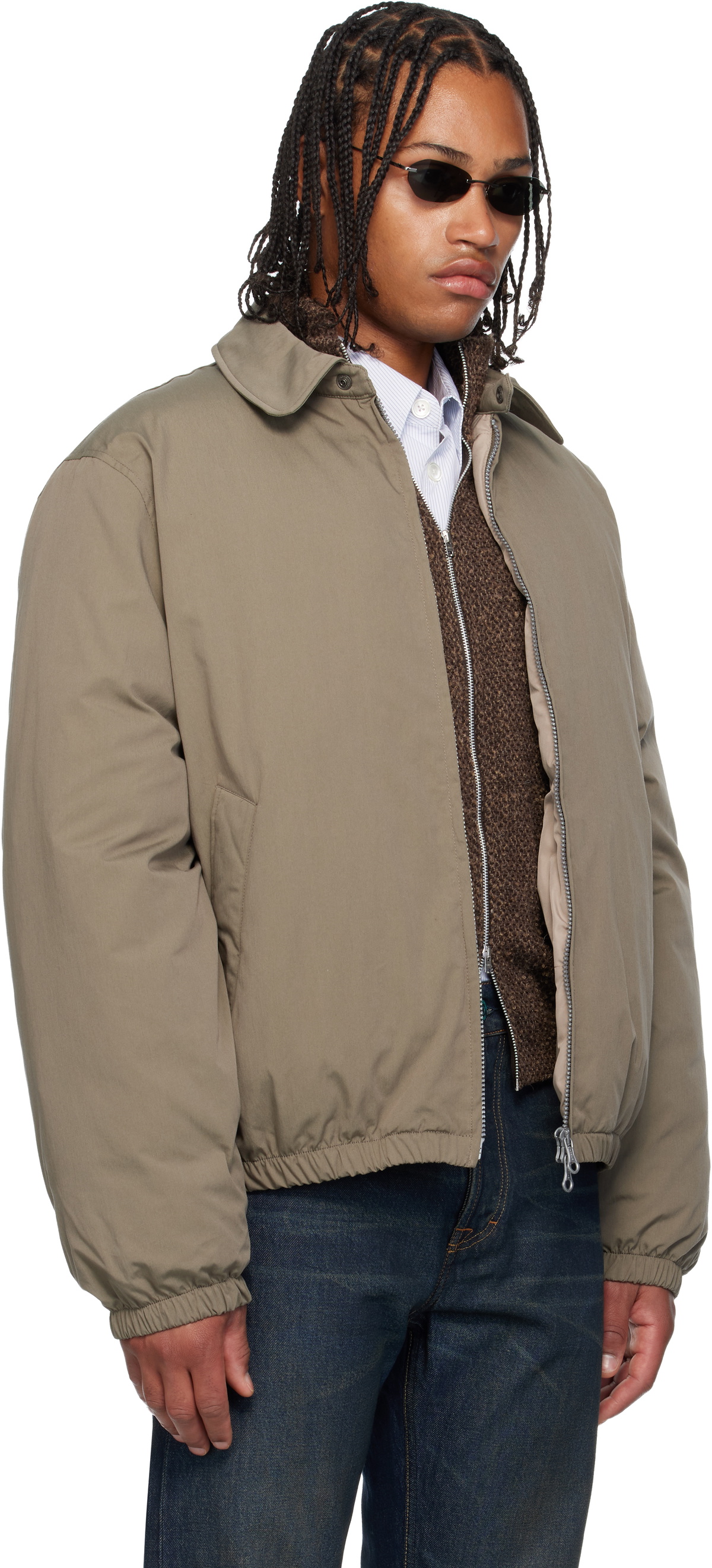 OUR LEGACY Khaki Avenue Puffa Jacket Our Legacy