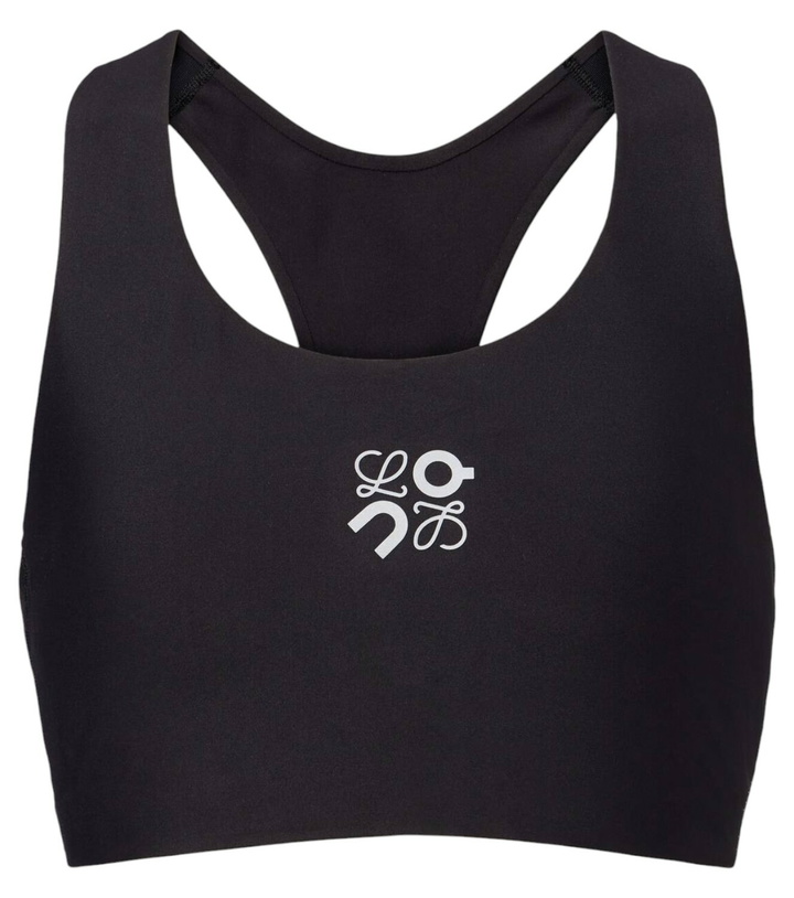 Photo: Loewe x On logo sports bra