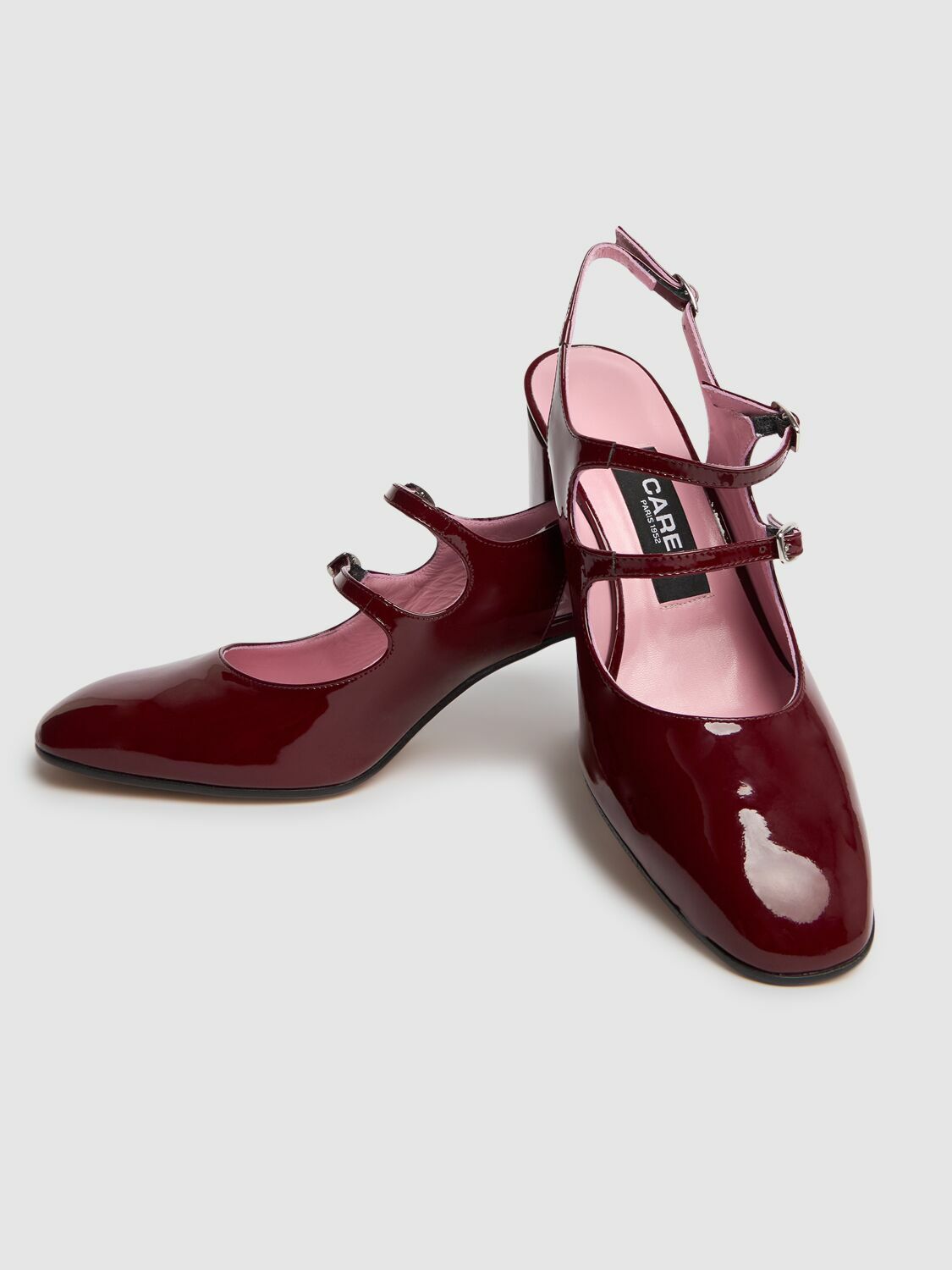 CAREL 60mm Banana Patent Leather Slingbacks Carel Paris CAREL 60mm Banana Patent Leather Slingbacks Carel Paris