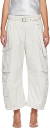 Acne Studios Beige Belt Cargo Pants