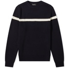 A.P.C. Alexis Stripe Crew Knit