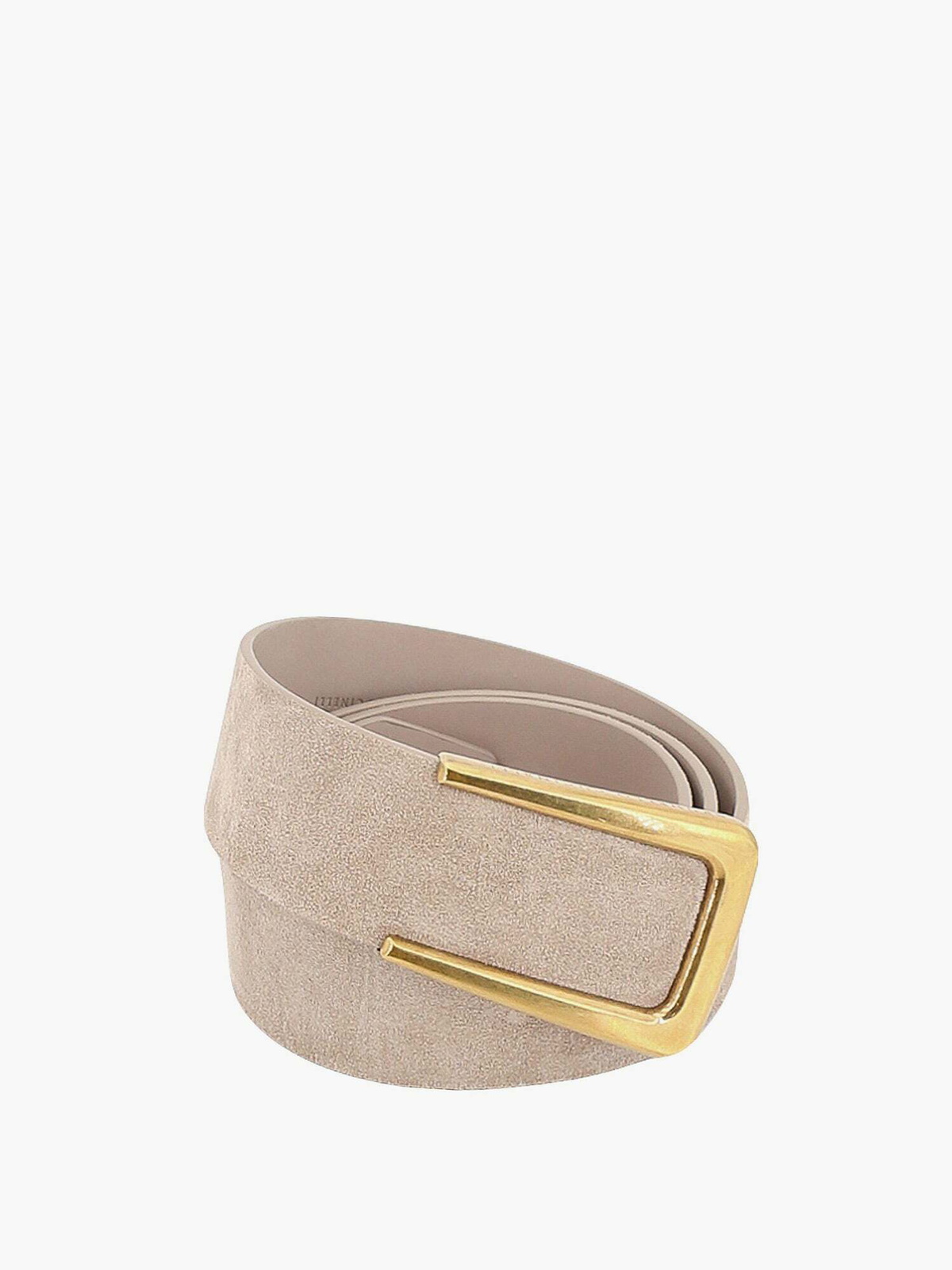 Brunello Cucinelli Beige Leather Belts