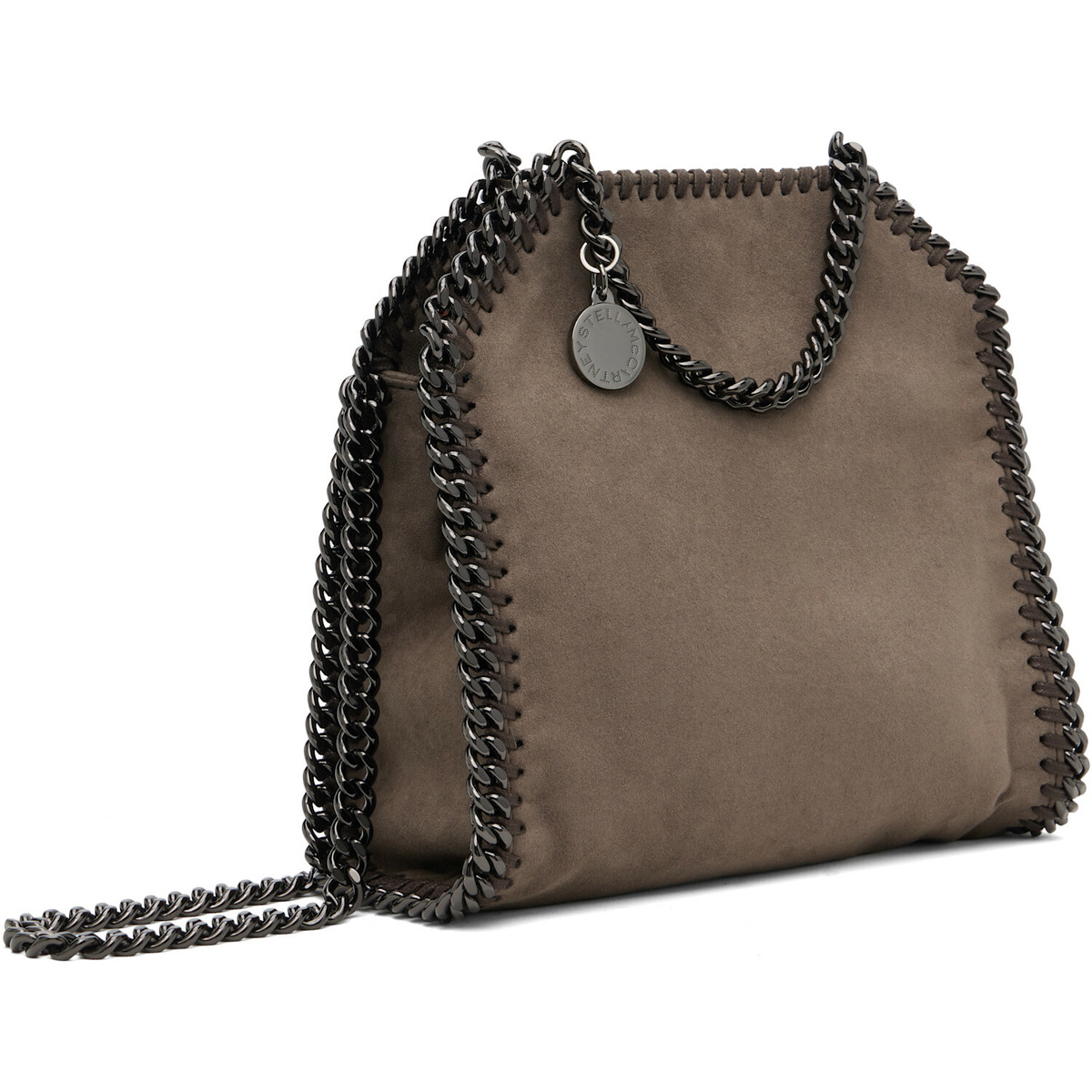 Stella McCartney Taupe Falabella Tiny Bag