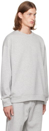 ZEGNA Gray Essential Sweatshirt
