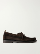 Officine Creative - Balfron 002 Suede Boat Shoes - Brown