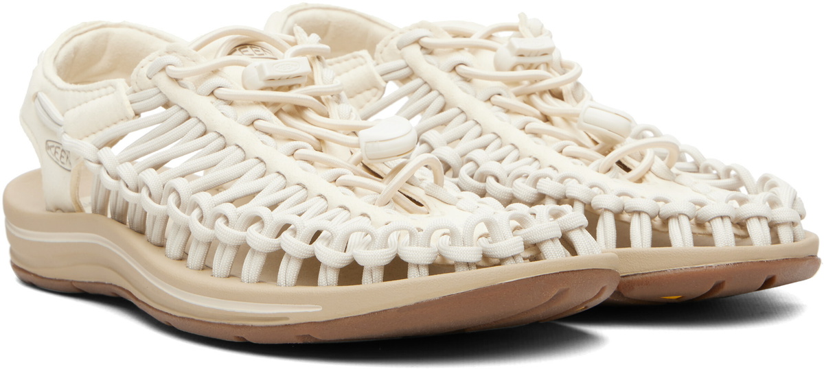 KEEN White UNEEK Sandals