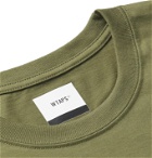 WTAPS - Logo-Print Cotton-Jersey T-Shirt - Green