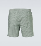 Sunspel Striped swim trunks