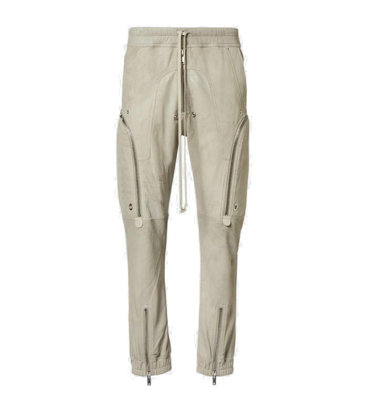 Photo: Rick Owens Leather cargo pants