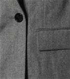 Fendi Wool flannel blazer