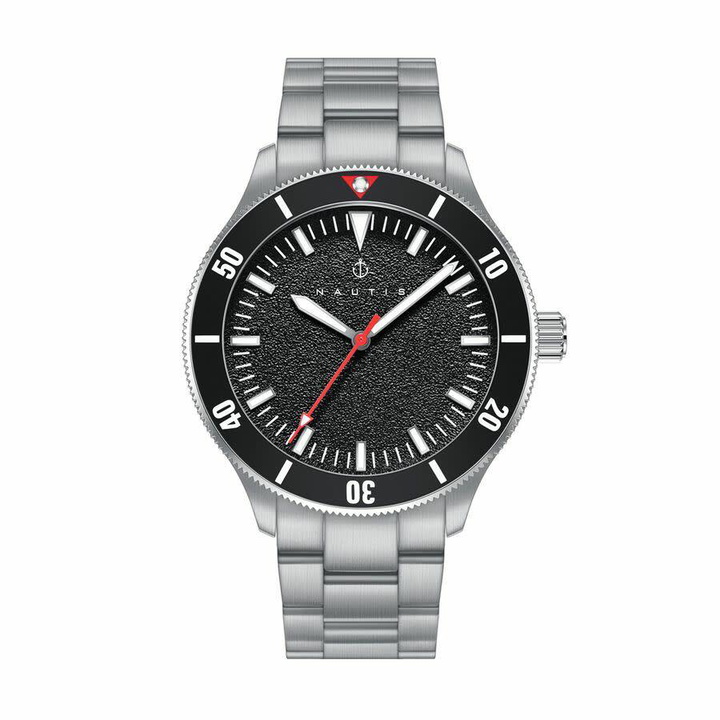Photo: Nautis Deacon Black Dial Mens Watch NAUN101-1