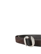 Orciani Suede Double Brown Belt