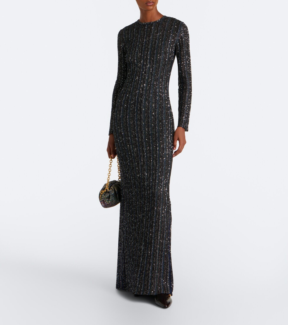 Missoni Sequined knitted gown