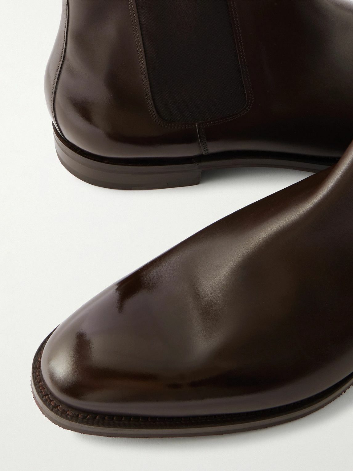 John Lobb - Lawry Leather Chelsea Boots - Brown