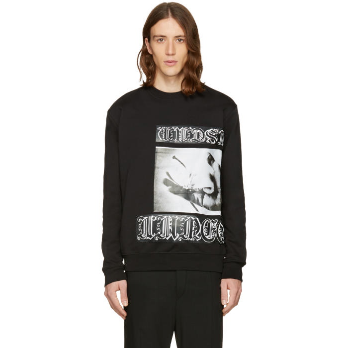 Photo: McQ Alexander McQueen Black Clean Pullover