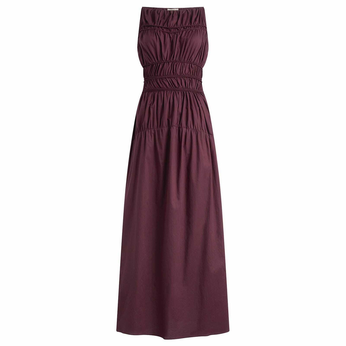 Faithfull The Brand Women's Yael Midi Dress in Mulberry