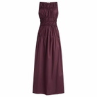Faithfull The Brand Women's Yael Midi Dress in Mulberry