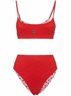 DOLCE & GABBANA Logo Jersey Bikini Set