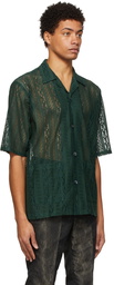 Needles Green Cabana Shirt