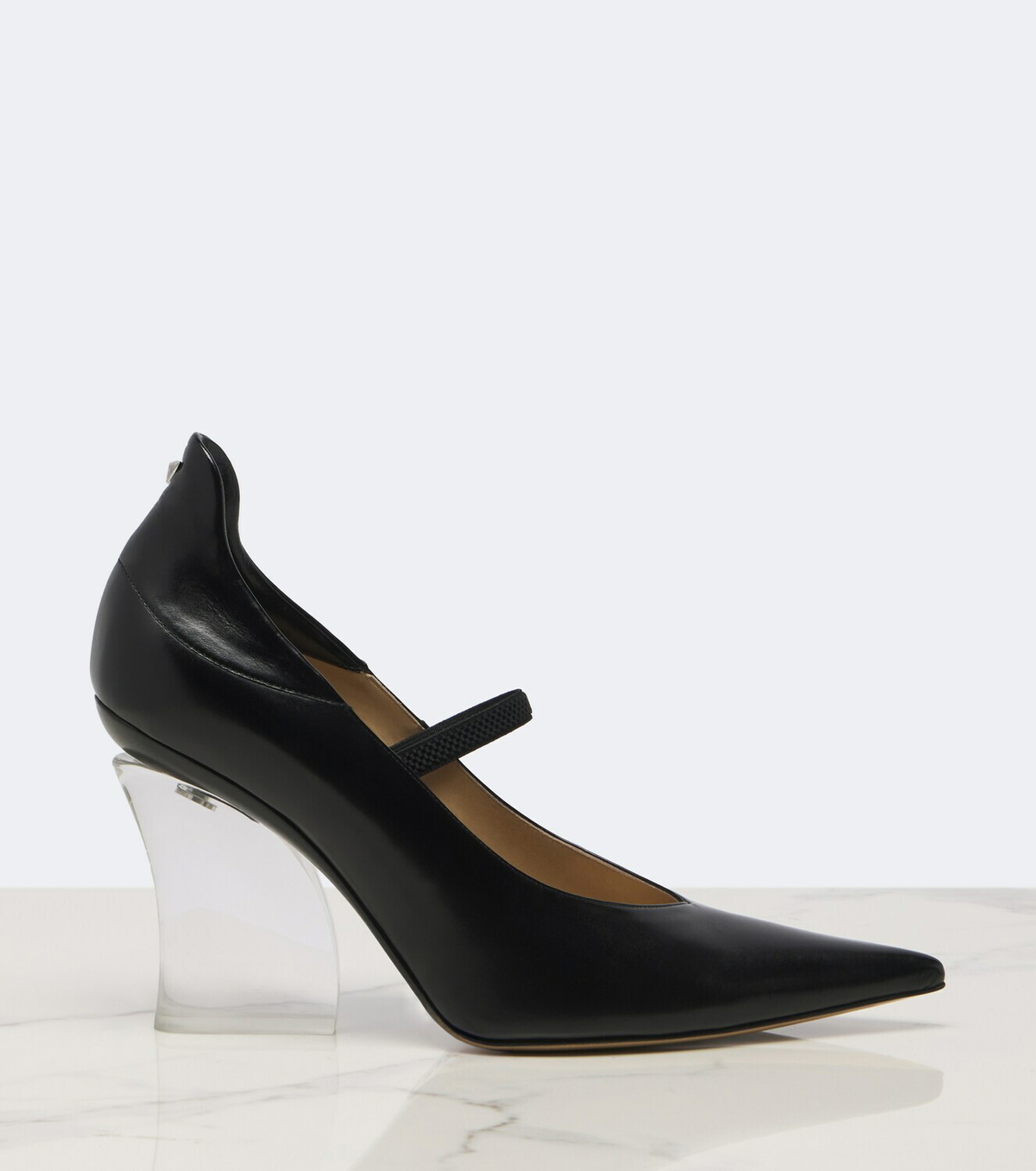 Fendi Leather wedge pumps