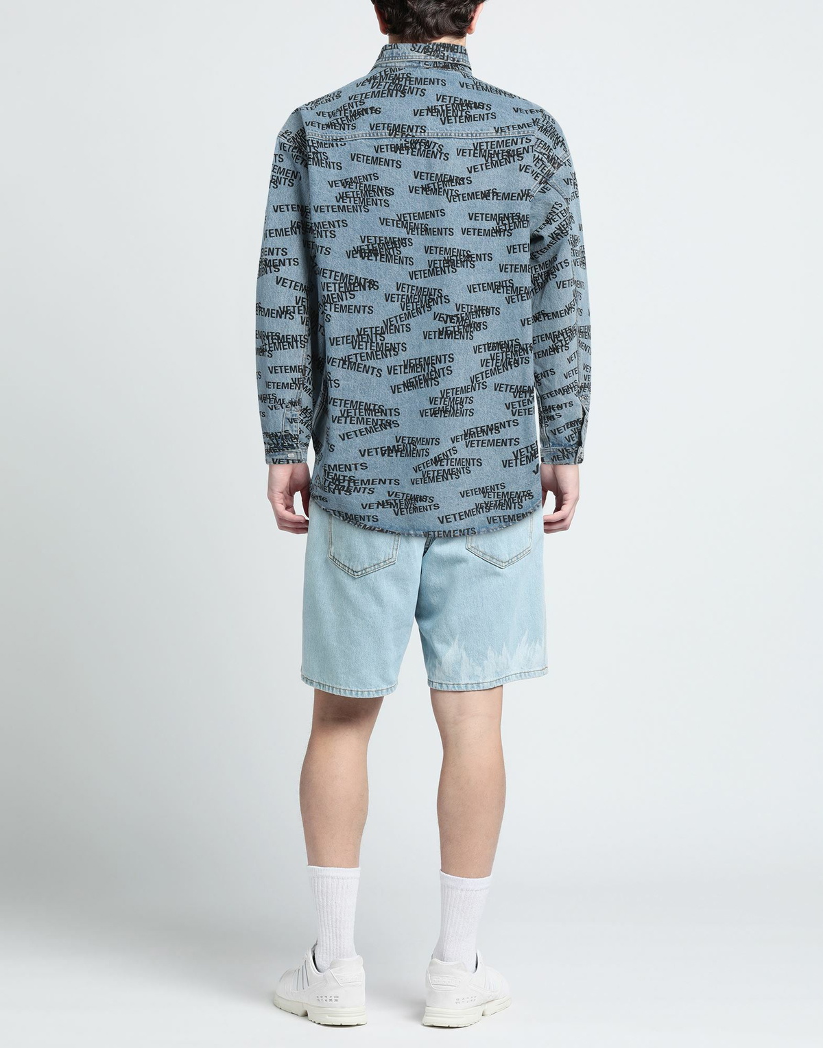 Vetements Mens Denim shirt in Blue