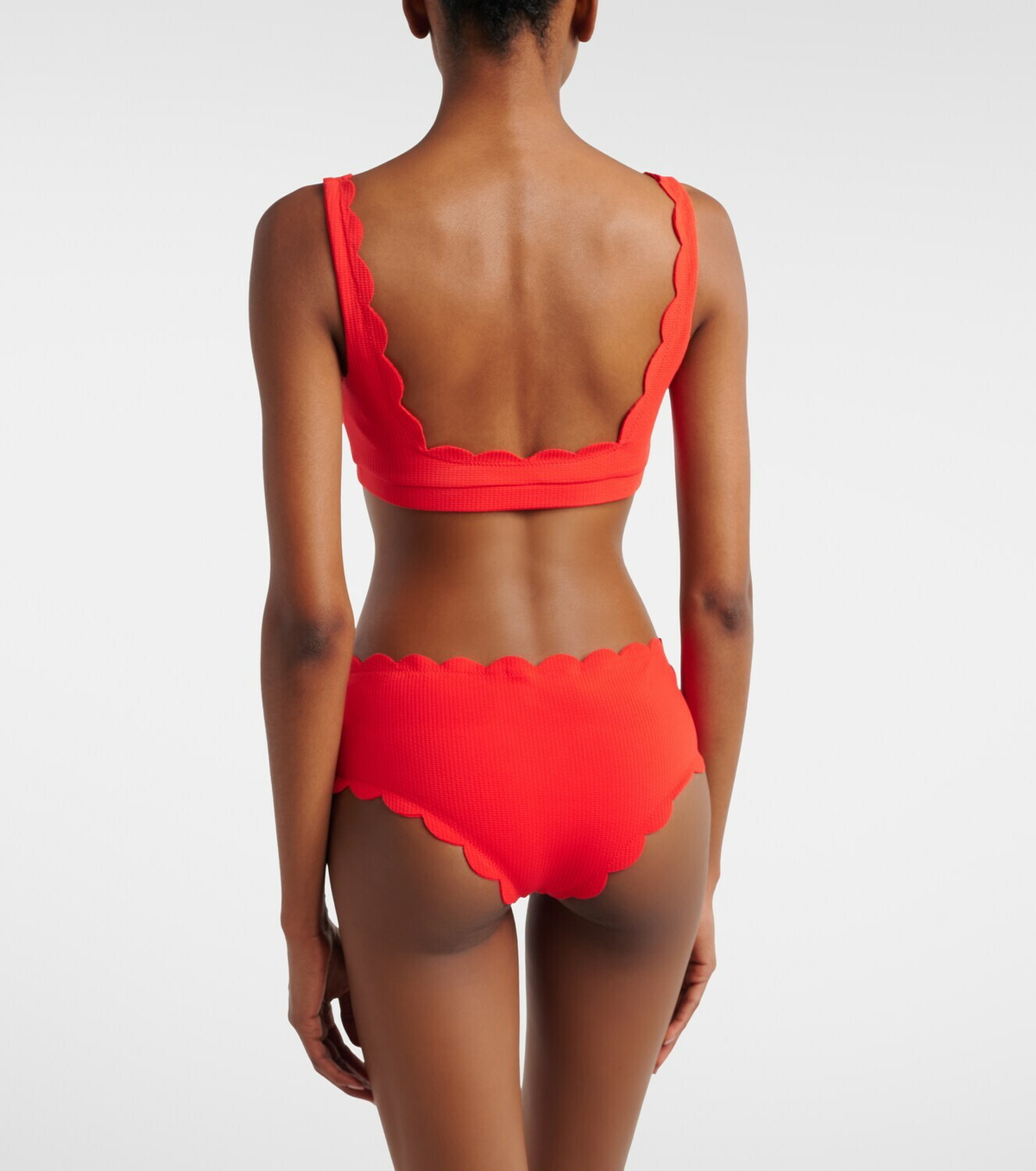 Marysia Spring scalloped bikini bottoms