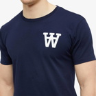 Wood Wood Men's AA Ace T-Shirt in Navy