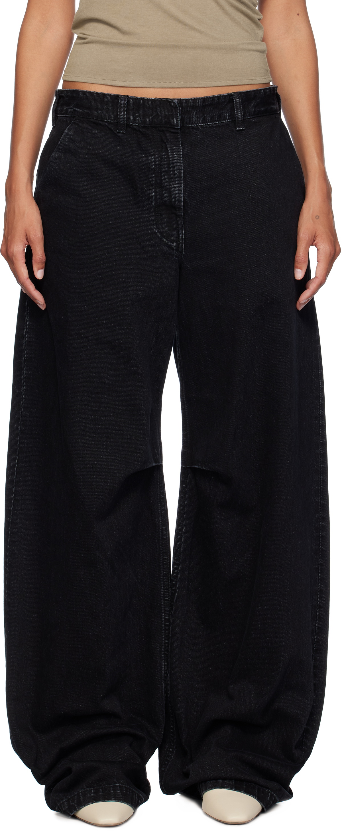 Entire Studios Black Dem Jeans Entire Studios
