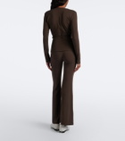 Norba Jersey wrap top