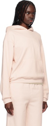 SKIMS Pink Cotton Fleece Classic Hoodie