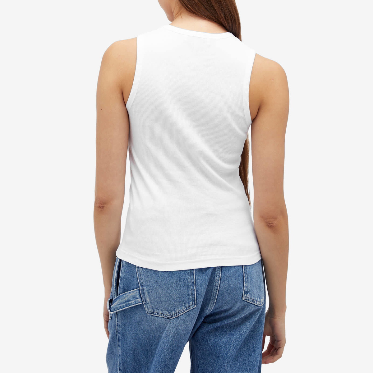 JW Anderson Women's Anchor Embroidery Vest in White