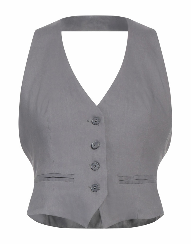 Photo: Jucca Womens Tailored Vest in Grey