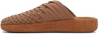Malibu Sandals Brown Vegan Suede Colony Sandals
