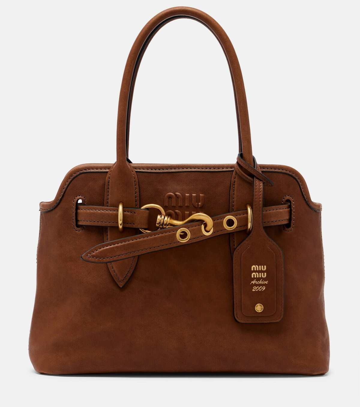 Miu Miu Aventure Small leather shoulder bag