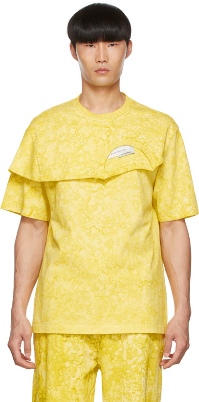 Photo: Feng Chen Wang Yellow Cotton T-Shirt